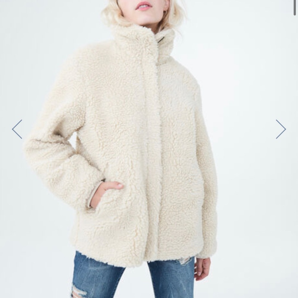 aeropostale teddy bear jacket